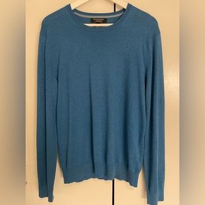 Long Sleeve Crewneck Pullover from Banana Republic (turquoise)